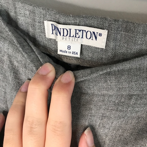 Pendleton wool pants gray size 8 - Picture 2 of 7